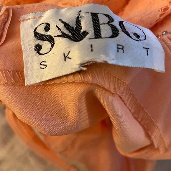 SABO SKIRT Anthropologie Peach Lissa Dress (SD2) - Picture 6 of 9